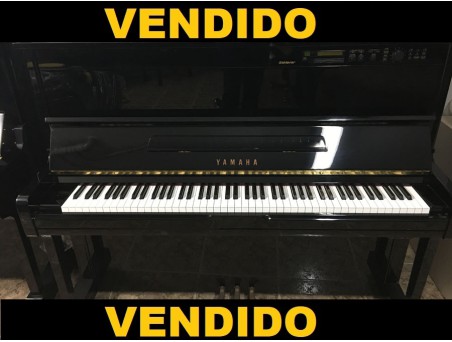 Piano Vertical Yamaha MX100II con Disklavier. Nº Serie 5.447.000. Negro. 121cm. TRANSP. GRATUITO.