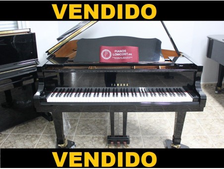 Piano cola Yamaha G5. 200cm. Nº serie 2.700.000. Negro. TRANSPORTE GRATUITO.