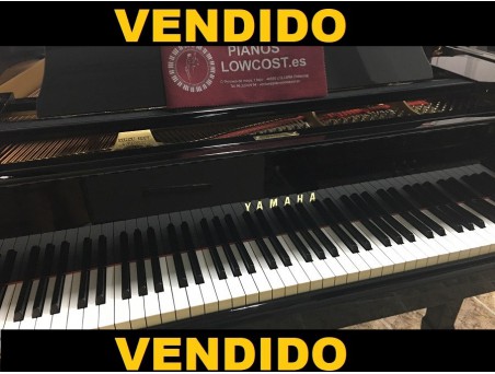 Piano cola Yamaha G2. 170cm. Nº serie 2.940.000. Negro. TRANSPORTE GRATUITO.