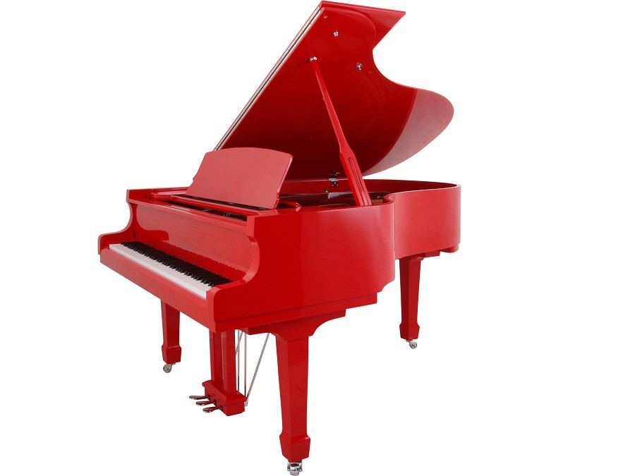 PIANO COLA ROJO PIANOSLOWCOST.ES