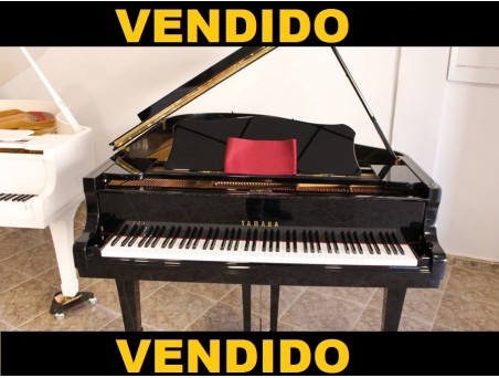 Piano cola Yamaha C3. 186cm. Nº serie 848.000. Negro.  TRANSPORTE GRATUITO.