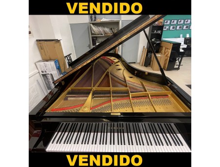 Piano gran cola Yamaha CS. 254cm. Nº serie 1.923.000. Negro. TRANSPORTE GRATUITO.