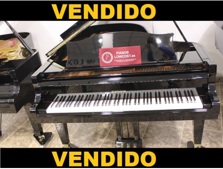 Piano cola DIAPASON-KAWAI. 210cm. Nº serie 10.000-100.000. Negro. TRANSPORTE GRATUITO.