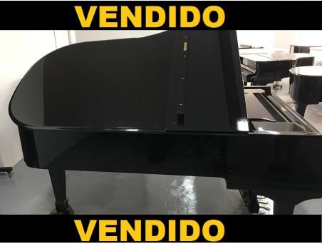 Piano cola Otto Bach 225cm. Negro. TRANSPORTE GRATUITO.