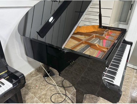 Piano cola con Sistema Player, Moutrie, 155cm negro, reestreno. TRANSPORTE GRATUITO.