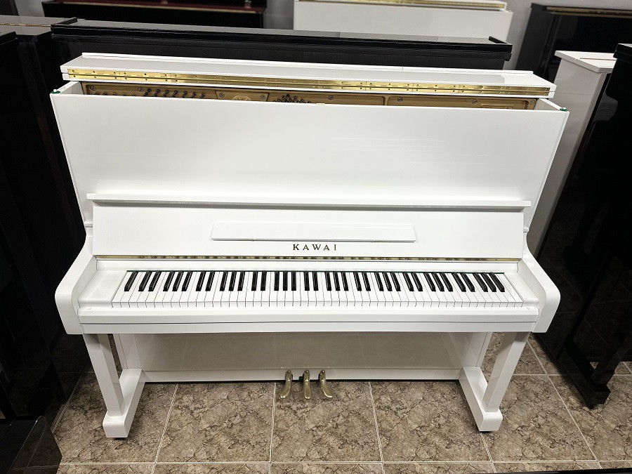 PIANO VERTICAL KAWAI BLANCO PIANOSLOWCOST  TIENDA PIANOS