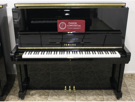 Piano Vertical Yamaha U3, U3C. Nº Serie 100.000-200.000. Negro. 131cm. TRANSPORTE GRATUITO.