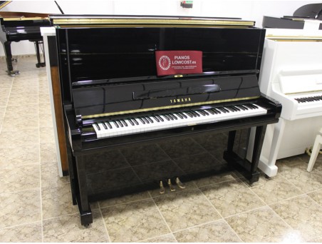 Piano Vertical Yamaha U3, U3H. Nº Serie 1.400.000-2.000.000. Negro. 131cm. TRANSPORTE GRATUITO.