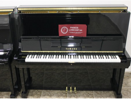 Piano Vertical Yamaha U3, U3M. Nº Serie 3.200.000-3.500.000. Negro. 131cm. TRANSPORTE GRATUITO.